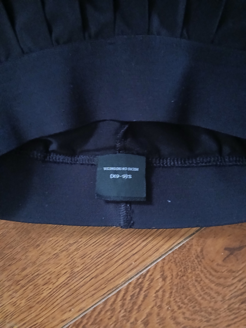 Zara Girls Black Pleated Skirt